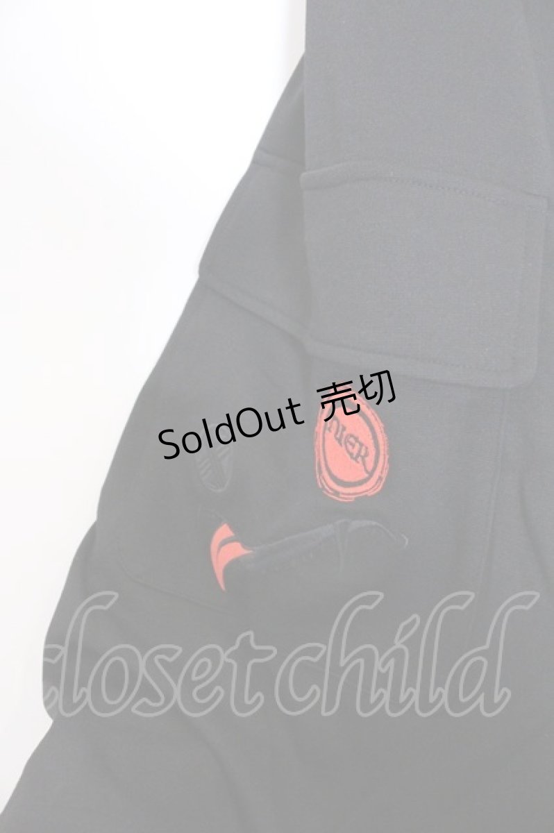 画像2: NieR Clothing / Dカン&ハトメ付きASYMMETRY SKIRT　スカート F ブラック O-26-03-13-059-PU-SK-OW-OS (2)