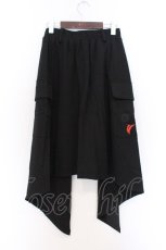画像3: NieR Clothing / Dカン&ハトメ付きASYMMETRY SKIRT　スカート F ブラック O-26-03-13-059-PU-SK-OW-OS (3)
