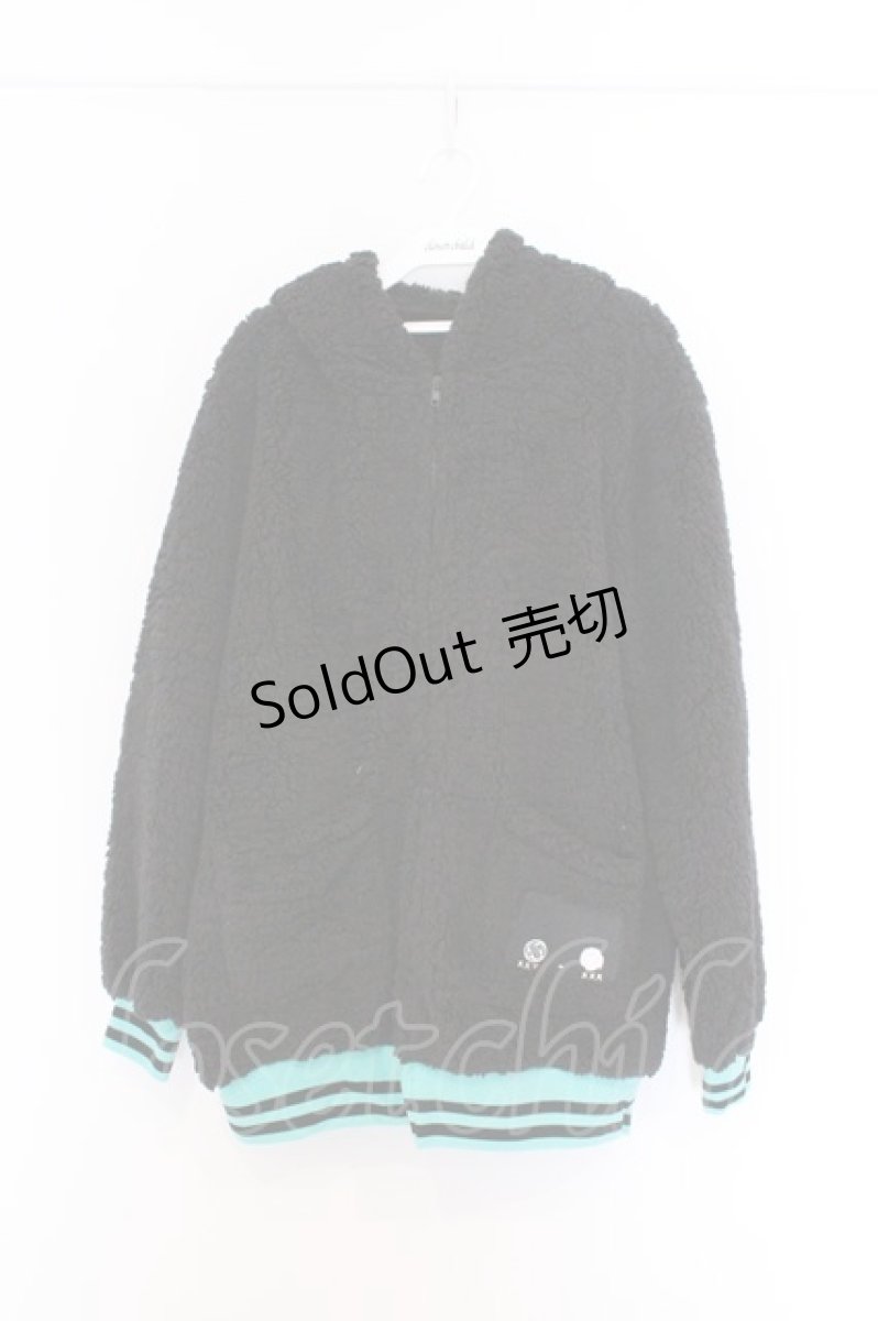 画像1: NieR Clothing / シエルボアパーカー F ブラック O-26-03-13-060-PU-TO-OW-ZT452 (1)