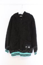 画像1: NieR Clothing / シエルボアパーカー F ブラック O-26-03-13-060-PU-TO-OW-ZT452 (1)