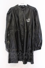 画像1: NieR Clothing / PUレザージャケット F ブラック O-26-03-13-061-PU-JA-OW-ZT484 (1)