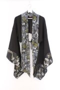 Qutie Frash / 2026プレミアムセット-松龍-SHOURYU 着物カーディガン  ブラック O-26-03-13-005-QU-TO-OW-OS