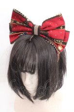 画像1: Angelic Pretty / Chocolate Rosetteカチューシャ  ワイン O-26-03-13-1004-AP-AC-IG-ZT0315M (1)