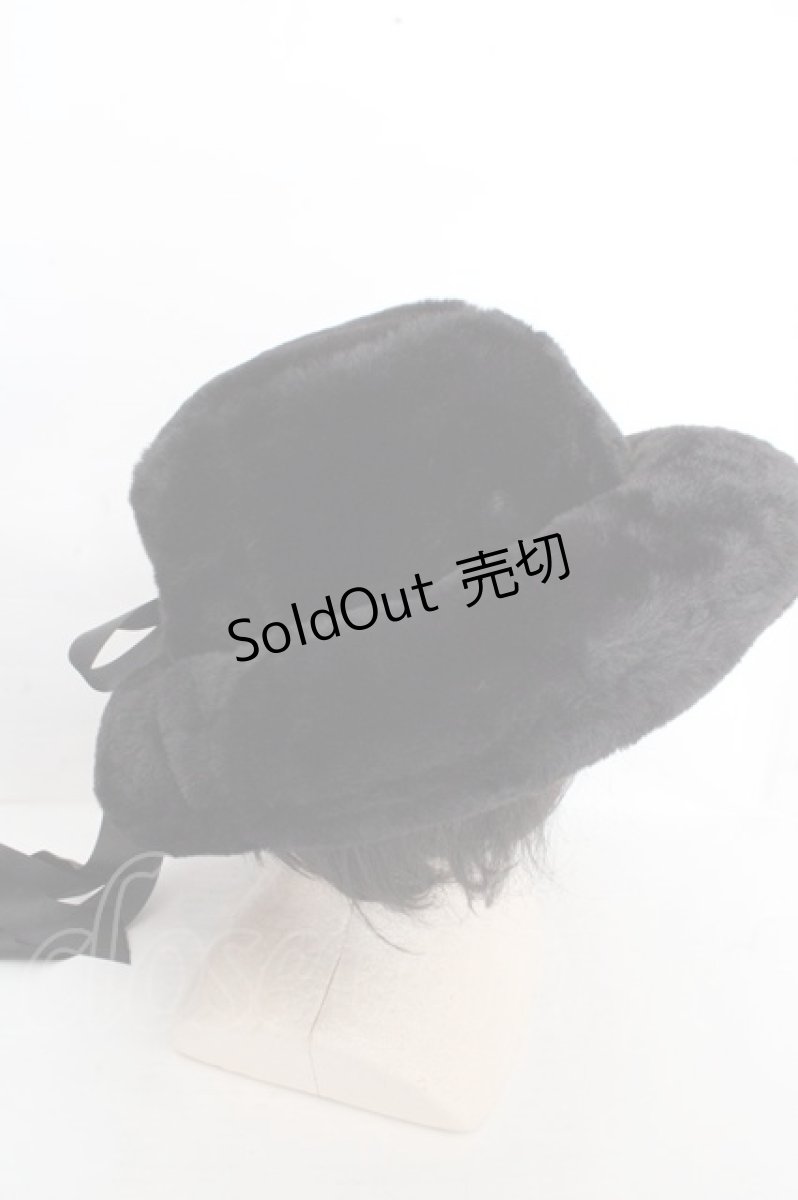 画像4: uf / ブラックエクリプス　ファーハット  ブラック O-26-03-13-1040-EL-AC-OW-OS (4)