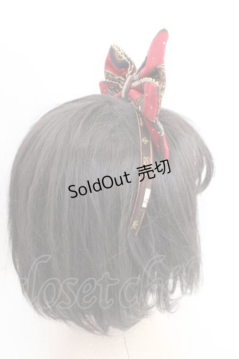 画像4: Angelic Pretty / Chocolate Rosetteカチューシャ  ワイン O-26-03-13-1004-AP-AC-IG-ZT0315M (4)