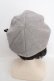 画像3: axes femme / 巻きバラリボンブローチ付きベレー 57.5cm グレー O-26-03-13-1043-AX-AC-OW-OS (3)