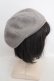 画像4: axes femme / 巻きバラリボンブローチ付きベレー 57.5cm グレー O-26-03-13-1043-AX-AC-OW-OS (4)