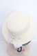 画像3: m petit by misako / TT*AMリボンカンカン帽 57.5cm シナモン（シロ） O-26-03-13-1047-LO-AC-OW-OS (3)