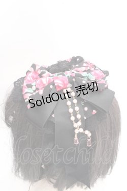 画像2: Angelic Pretty / レディローズキャノティエ  クロ×ピンク O-26-03-13-1001-AP-AC-IG-OS