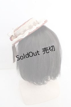 画像3: corgi-corgi / コサージュ＆コットンレースストローミニハット  ブラウン O-26-03-13-1006-GO-AC-OW-OS