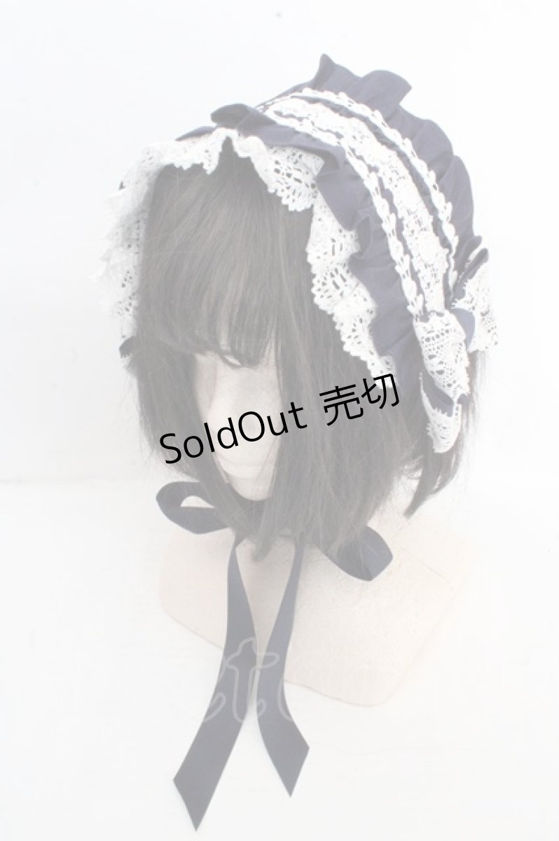 画像1: ALICE and the PIRATES / ミランダヘッドドレス  コン×シロレース O-26-03-13-1010-PA-AC-OW-ZT649 (1)