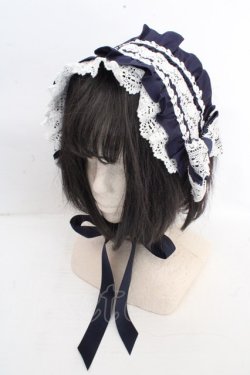 画像1: ALICE and the PIRATES / ミランダヘッドドレス  コン×シロレース O-26-03-13-1010-PA-AC-OW-OS