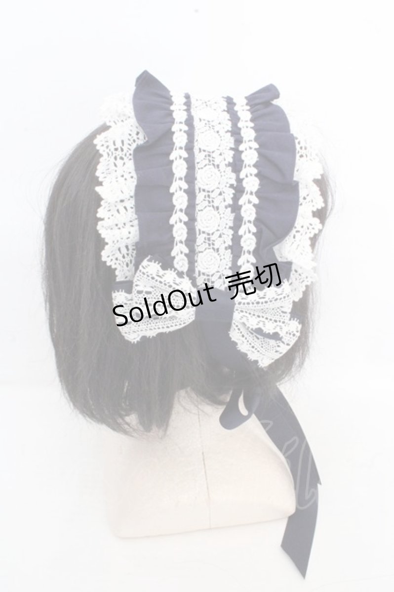 画像3: ALICE and the PIRATES / ミランダヘッドドレス  コン×シロレース O-26-03-13-1010-PA-AC-OW-ZT649 (3)