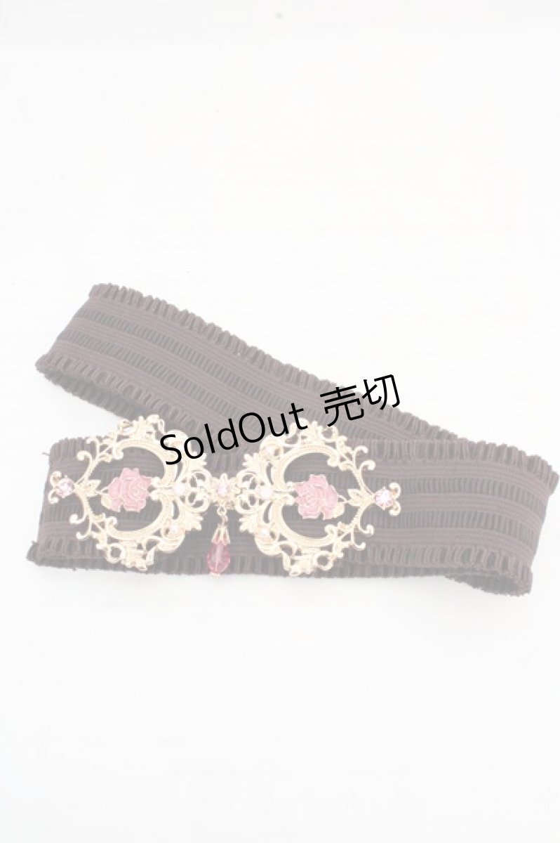 画像1: axes femme / しずく付クラシカルゴムベルト  ピンク O-26-03-13-1016-AX-ZA-OW-ZT649 (1)