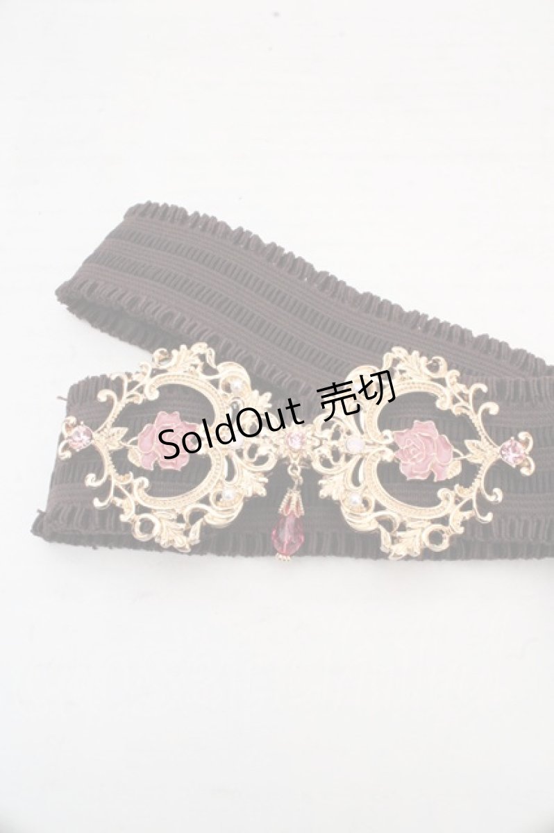 画像2: axes femme / しずく付クラシカルゴムベルト  ピンク O-26-03-13-1016-AX-ZA-OW-ZT649 (2)