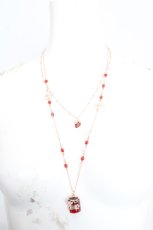 画像1: axes femme / ベリージャムネックレス  ピンク O-26-03-13-1019-AX-AC-OW-ZT651-F001 (1)