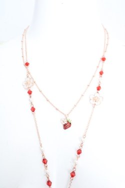 画像3: axes femme / ベリージャムネックレス  ピンク O-26-03-13-1019-AX-AC-OW-OS