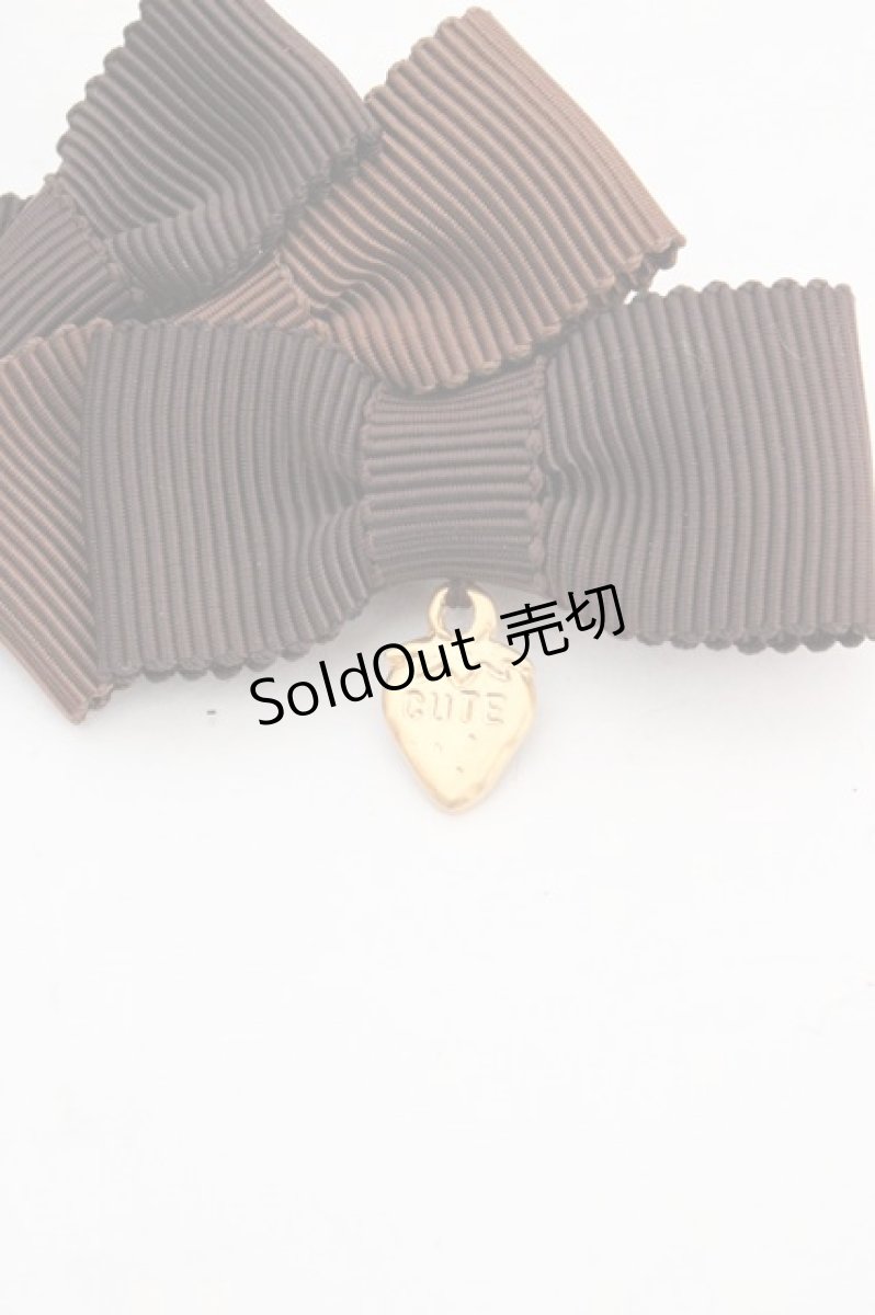 画像2: Emily Temple cute / tripleリボンクリップ  ブラウン O-26-03-13-1020-ET-AC-OW-ZT0315M (2)