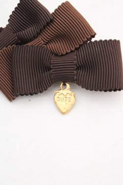 画像2: Emily Temple cute / tripleリボンクリップ  ブラウン O-26-03-13-1020-ET-AC-OW-OS