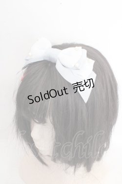 画像1: Melody BasKet / fraisier horie1周年リボンクリップ  サックス O-26-03-13-1021-LO-AC-OW-OS