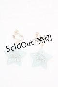 BABY,THE STARS SHINE BRIGHT / Kira Kira Halloweenイヤリング  サックス O-26-03-13-1027-BA-BL-IG-ZT0315M