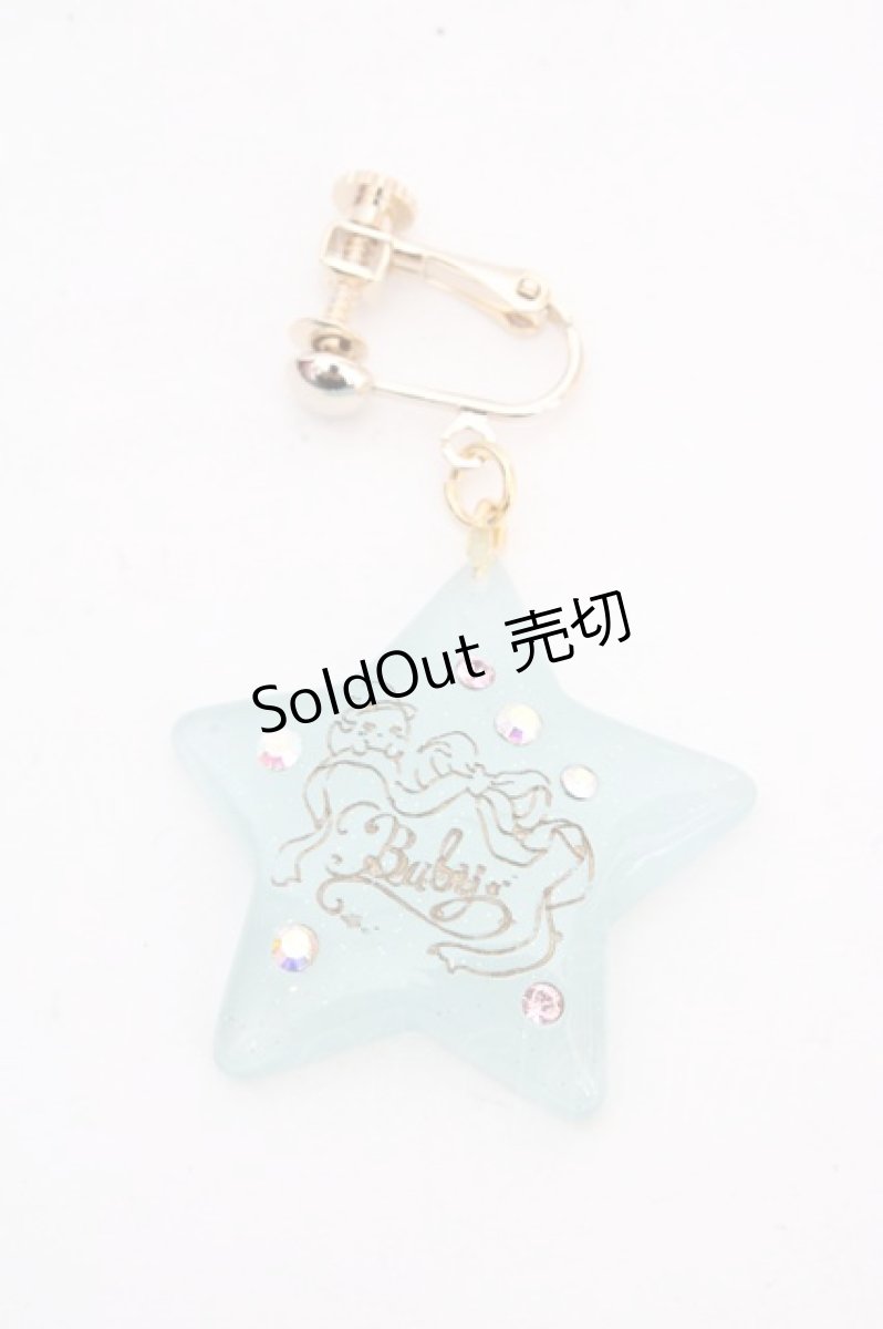 画像2: BABY,THE STARS SHINE BRIGHT / Kira Kira Halloweenイヤリング  サックス O-26-03-13-1027-BA-BL-IG-ZT0315M (2)