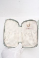 画像2: m petit by misako / ミラー付ポーチ  ミント O-26-03-13-1028-LO-ZA-IG-ZT649 (2)