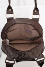 画像2: axes femme kawaii / ツインリボンラウンドバッグ  ブラウン O-26-03-13-1030-AX-BG-OW-ZTK046 (2)