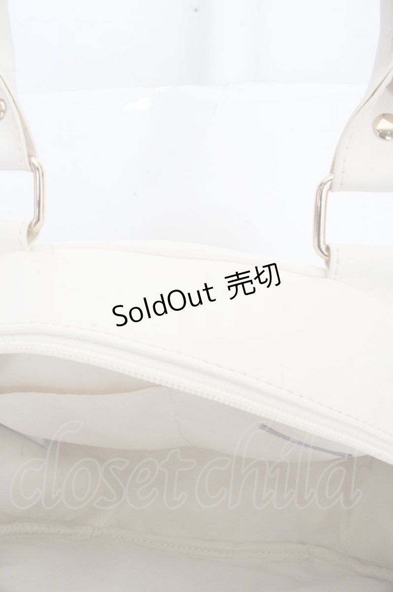 画像2: axes femme kawaii / ツインリボンラウンドバッグ  キナリ O-26-03-13-1031-AX-BG-OW-ZT0315M (2)