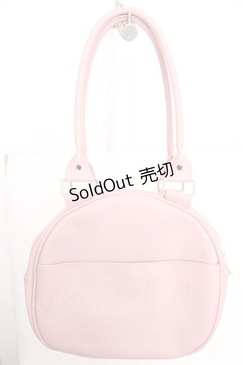 画像3: axes femme kawaii / ツインリボンラウンドバッグ  ピンク O-26-03-13-1032-AX-BG-OW-ZTK046 (3)