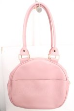 画像3: axes femme kawaii / ツインリボンラウンドバッグ  ピンク O-26-03-13-1032-AX-BG-OW-ZTK046 (3)