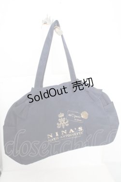 画像1: m petit by misako / NINA'Sコラボボストン  ネイビー O-26-03-13-1033-LO-BG-OW-OS