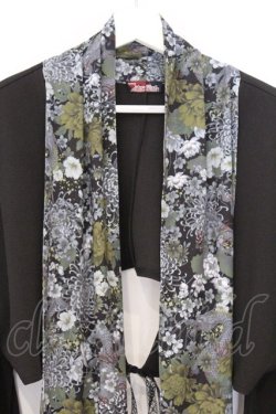 画像2: Qutie Frash / 2026プレミアムセット-松龍-SHOURYU 着物カーディガン  ブラック O-26-03-13-005-QU-TO-OW-OS