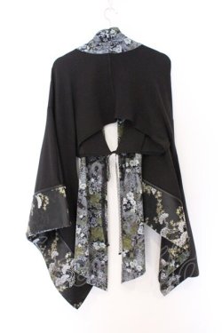 画像4: Qutie Frash / 2026プレミアムセット-松龍-SHOURYU 着物カーディガン  ブラック O-26-03-13-005-QU-TO-OW-OS
