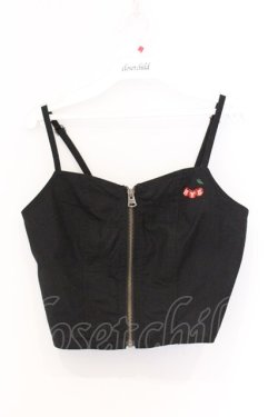 画像1: HYSTERIC GLAMOUR / ミリタリービスチェ M ブラック O-26-03-13-006-PU-TO-OW-OS