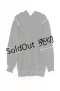 NieR Clothing / 可変猫耳パーカー F ブラック O-26-03-13-011-PU-TO-OW-OS