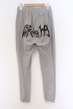 画像2: NieR Clothing / プリントスウエットパンツ F ライトグレー O-26-03-13-017-PU-PA-OW-OS