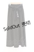 NieR Clothing / ボタン配色スカート F ブラック O-26-03-13-018-PU-SK-OW-OS