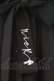 画像2: NieR Clothing / ボタン配色スカート F ブラック O-26-03-13-018-PU-SK-OW-OS (2)