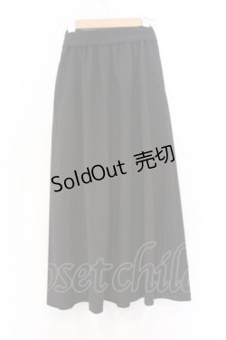 画像3: NieR Clothing / ボタン配色スカート F ブラック O-26-03-13-018-PU-SK-OW-OS