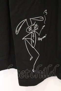 画像2: NieR Clothing / プリントカットソー XL ブラック×NieRちゃんプリント O-26-03-13-019-PU-TO-OW-OS