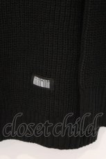 画像2: NieR Clothing / Vネックニット F ブラック O-26-03-13-022-PU-TO-OW-ZT528 (2)