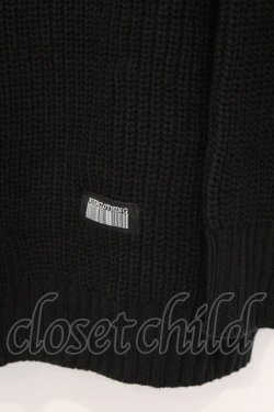 画像2: NieR Clothing / Vネックニット F ブラック O-26-03-13-022-PU-TO-OW-OS