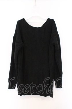 画像3: NieR Clothing / Vネックニット F ブラック O-26-03-13-022-PU-TO-OW-OS