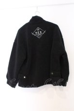 画像2: NieR Clothing / ボアブルゾン F ブラック O-26-03-13-023-PU-CO-OW-ZT526 (2)
