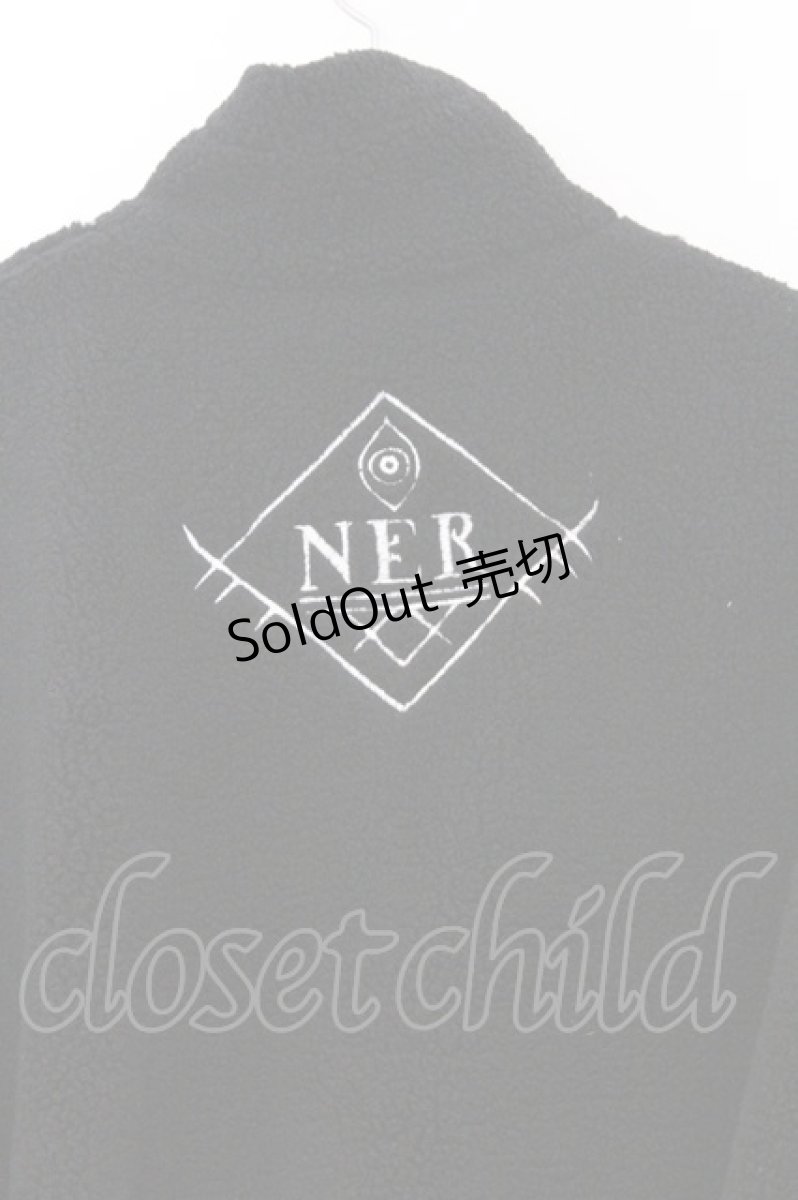 画像3: NieR Clothing / ボアブルゾン F ブラック O-26-03-13-023-PU-CO-OW-ZT526 (3)