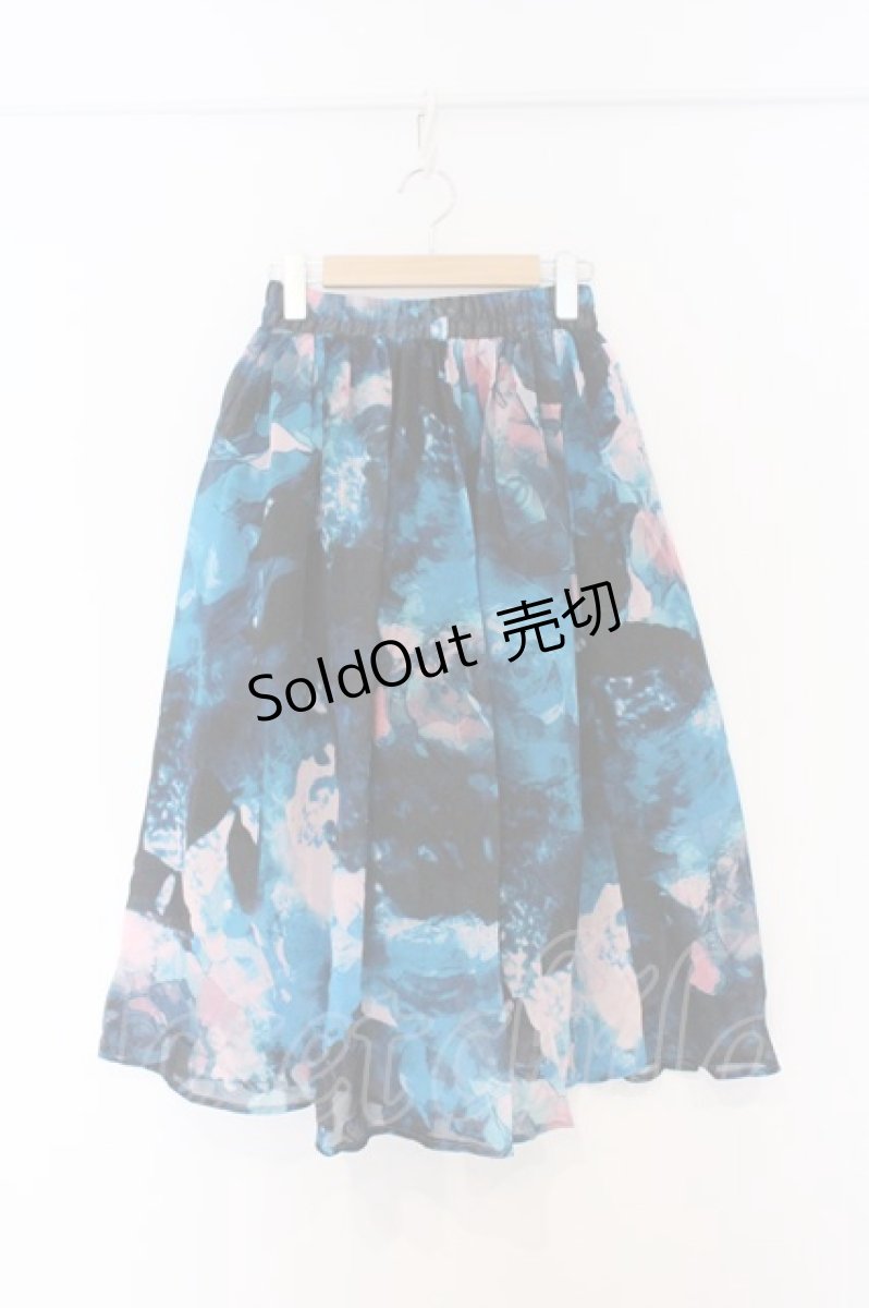 画像1: NieR Clothing / ROSE SHEER SKIRT スカート F マルチ O-26-03-13-025-PU-SK-OW-ZT0315L (1)