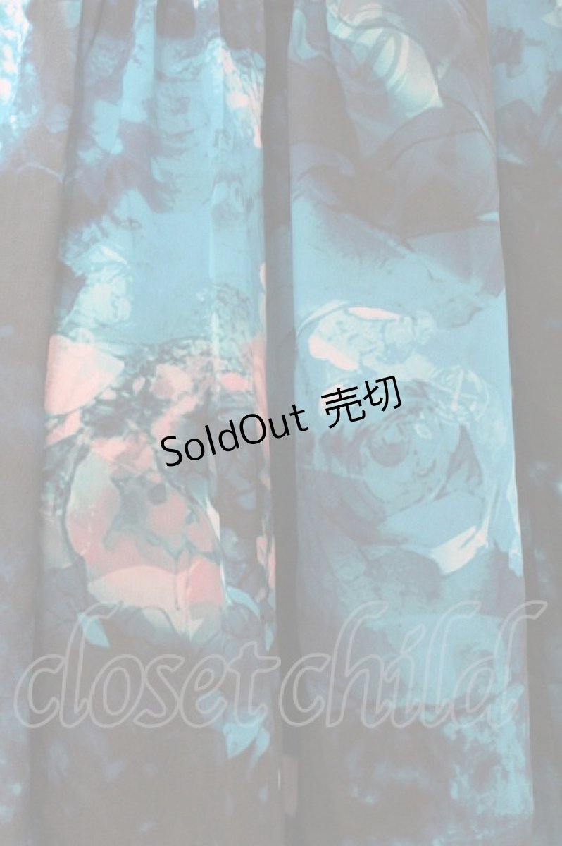 画像2: NieR Clothing / ROSE SHEER SKIRT スカート F マルチ O-26-03-13-025-PU-SK-OW-ZT0315L (2)