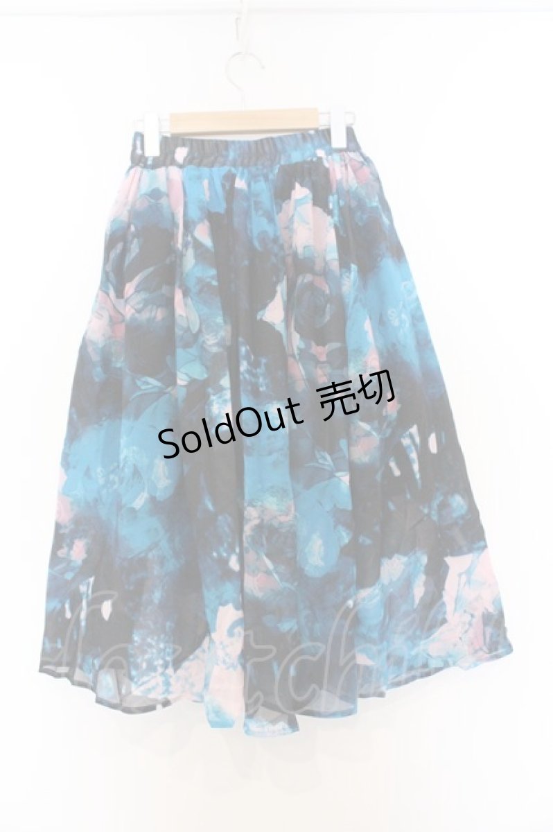 画像3: NieR Clothing / ROSE SHEER SKIRT スカート F マルチ O-26-03-13-025-PU-SK-OW-ZT0315L (3)