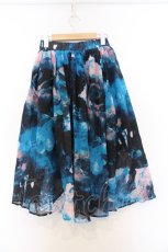 画像3: NieR Clothing / ROSE SHEER SKIRT スカート F マルチ O-26-03-13-025-PU-SK-OW-ZT0315L (3)